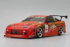 DP-DKP Yokomo - 1/10 Scale EP RC Drift Car Kit - DUNLOP With KOGUCHI POWER 180SX