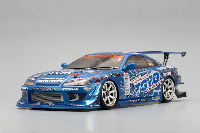 DP-TYS15 Yokomo - 1/10 Scale EP RC Drift Car Kit - Team TOYO With GP Sports S15 Silvia