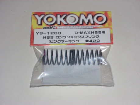 YS-1280 Yokomo - HSS Long Shock Spring/Pink
