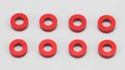 ZCR-A3620 Yokomo - 3x6x2mm Collar/8pcs/Red