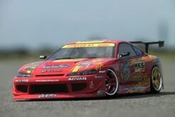 DP-HKS Yokomo - 1/10 Scale EP RC Drift Car Kit - HKS Hyper Silvia S15
