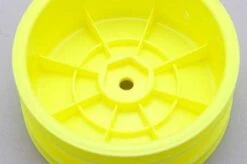 B2-821HY Yokomo - Front Hex Hub Wheel (Yellow) 2pcs