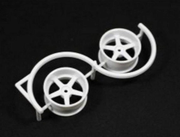 RP-6113W6 Yokomo - RP Drift Wheel 5 Spoke 6mm White