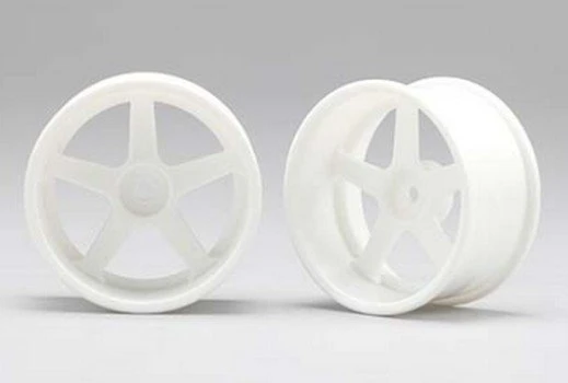 RP-6113W8 Yokomo - RP Drift Wheel 5 Spoke 01 Offset 8 Mm White