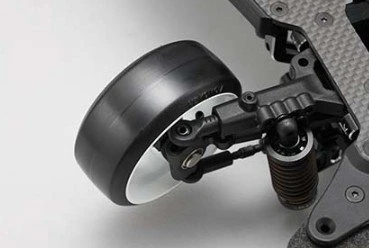 RP-6313W6 Yokomo - RP High Traction Drift Wheel Offset 6 Mm White - Image 2