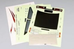 SD-86LD Yokomo - Decal Set For AE86 Levin Hayashi Wataru D1 Spec