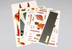 SD-Z33D Yokomo - Decal Set For ORC Z33 350Z D1 Spec