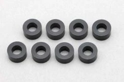 ZC-A3630B Yokomo - Aluminum Shim 3x6x3.0mm Black (8pcs)
