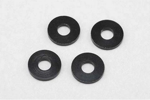 ZC-A3805B Yokomo - Aluminum Shim 3x8x0.5mm Black