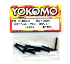 ZC-BH320 Yokomo - Button Head Socket Screws M3 (M3x20MM) 8pcs