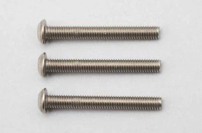 ZC-BH325T Yokomo - B.H Button Head Socket Titanium Screws (M3x25mm)-3pc