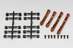Yokomo YD-2 Aluminum Adjustable Suspension Mount Set - Red